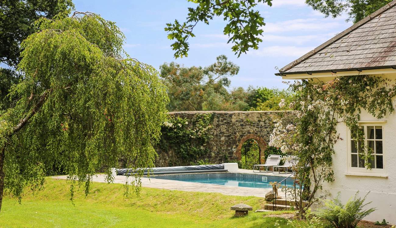 What a picture perfect sight on arrival. 