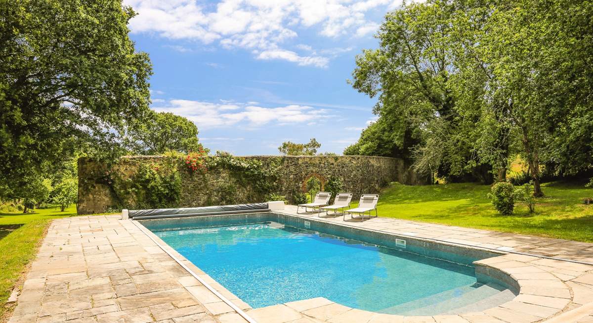 There is no better way than starting the day with a few lengths of this magnificent pool.