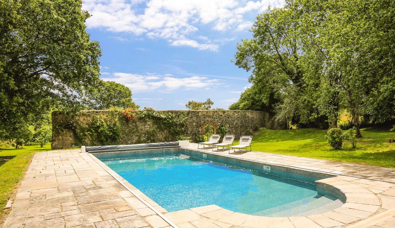 There is no better way than starting the day with a few lengths of this magnificent pool.