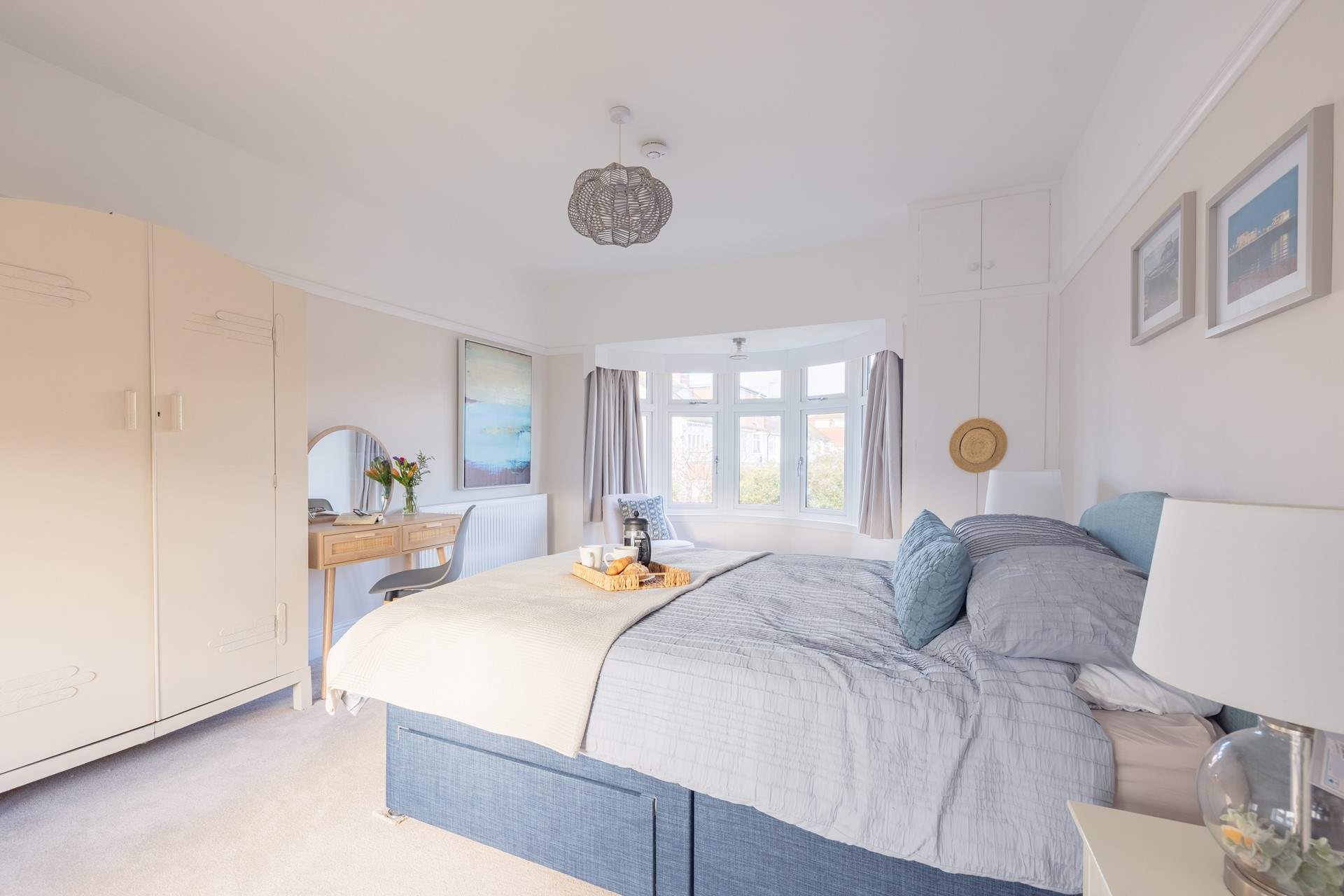 The main bedroom is so spacious!