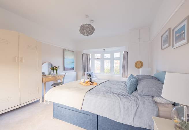 The main bedroom is so spacious!