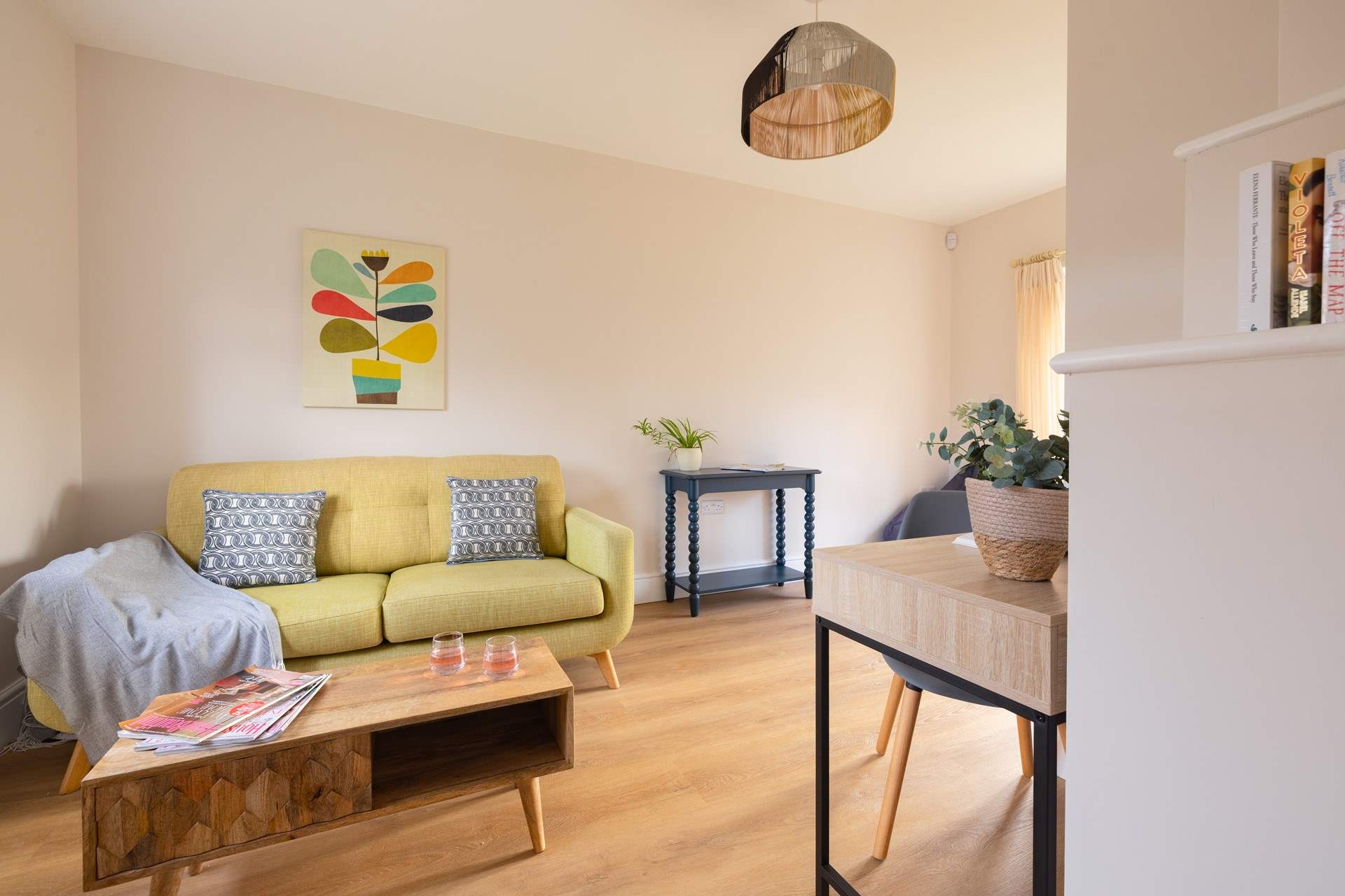 The second sitting-room is perfect for rainy days of fun!