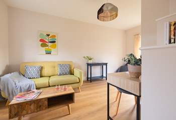 The second sitting-room is perfect for rainy days of fun!