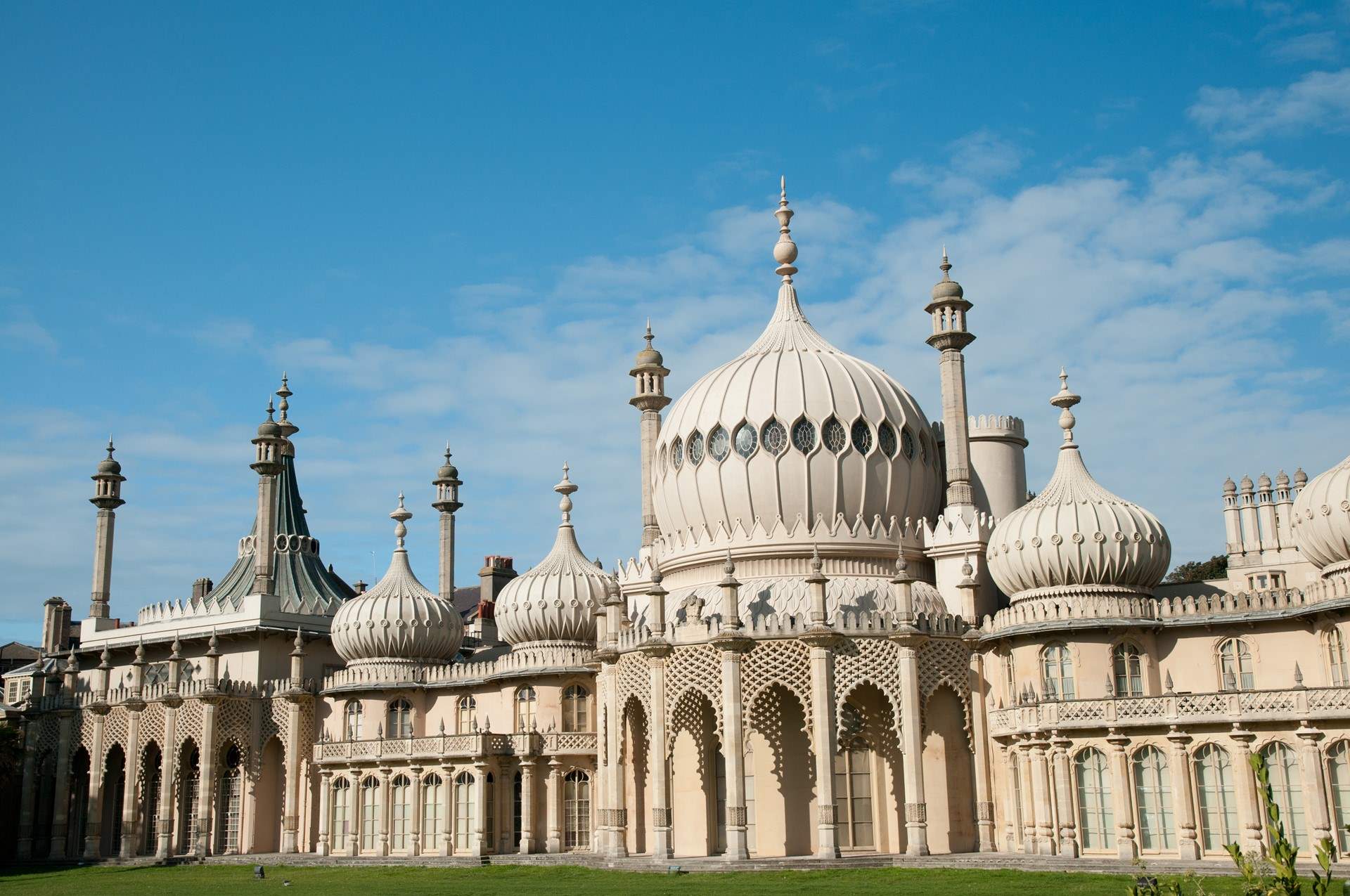 Visit Brighton's Royal Pavilion. 