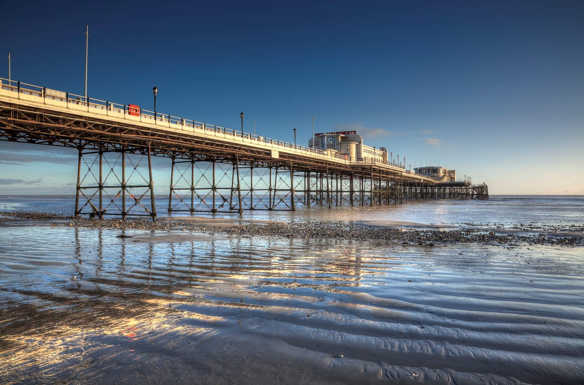 Explore Worthing's pier.
