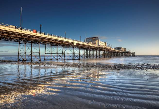 Explore Worthing's pier.