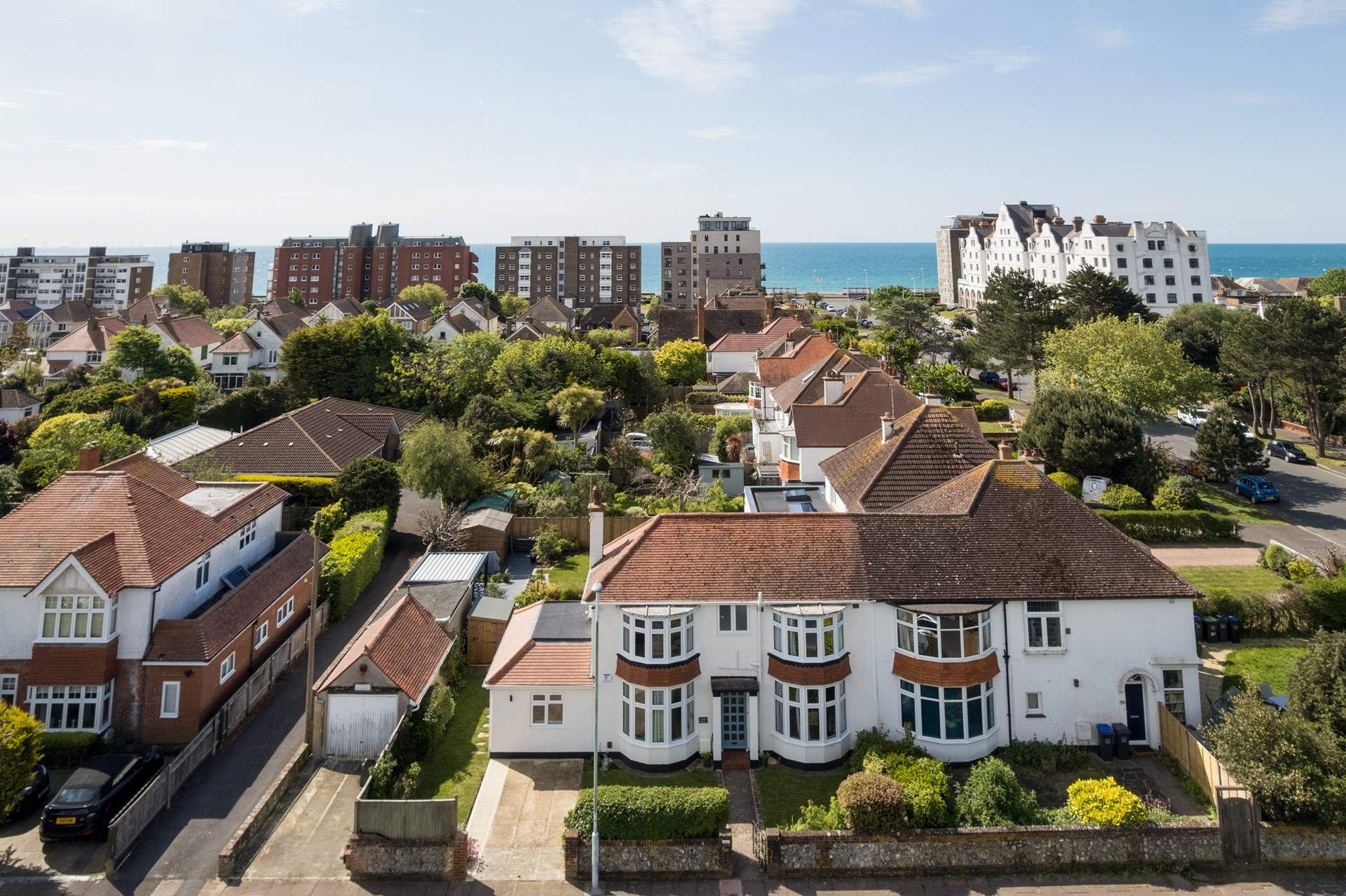 Austin House is only a short stroll from the sea.