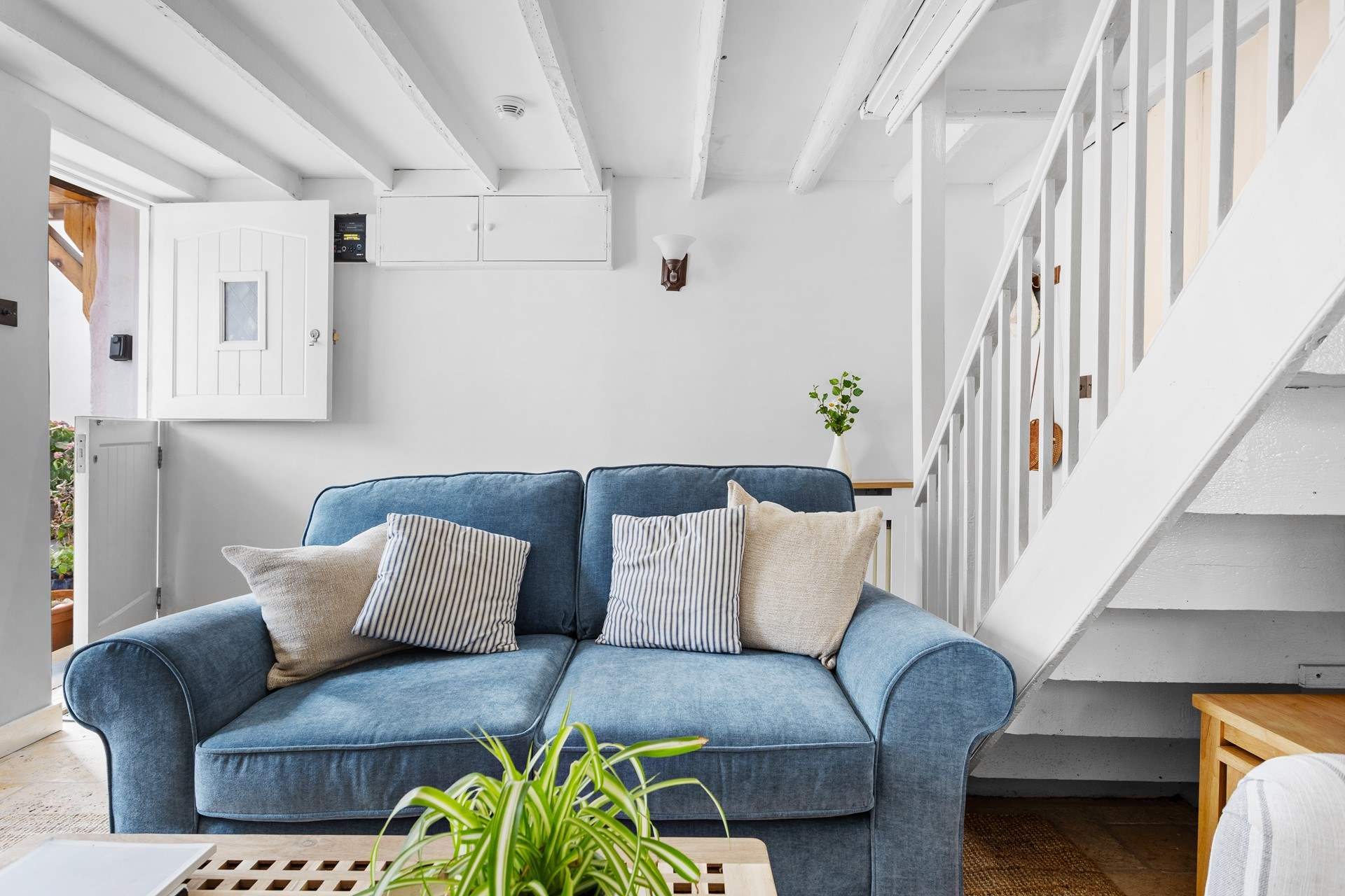 At the end of the day, snuggle up on the sofa and relax.