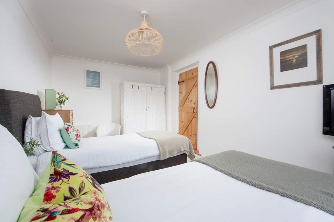 Please watch your step into this bedroom too.