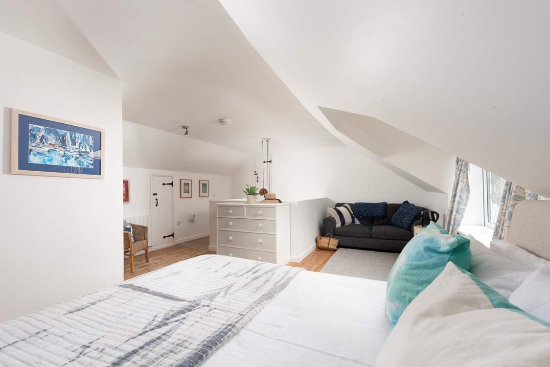 What a fabulous bedroom, please watch your head getting in and out of bed (bedroom 4).