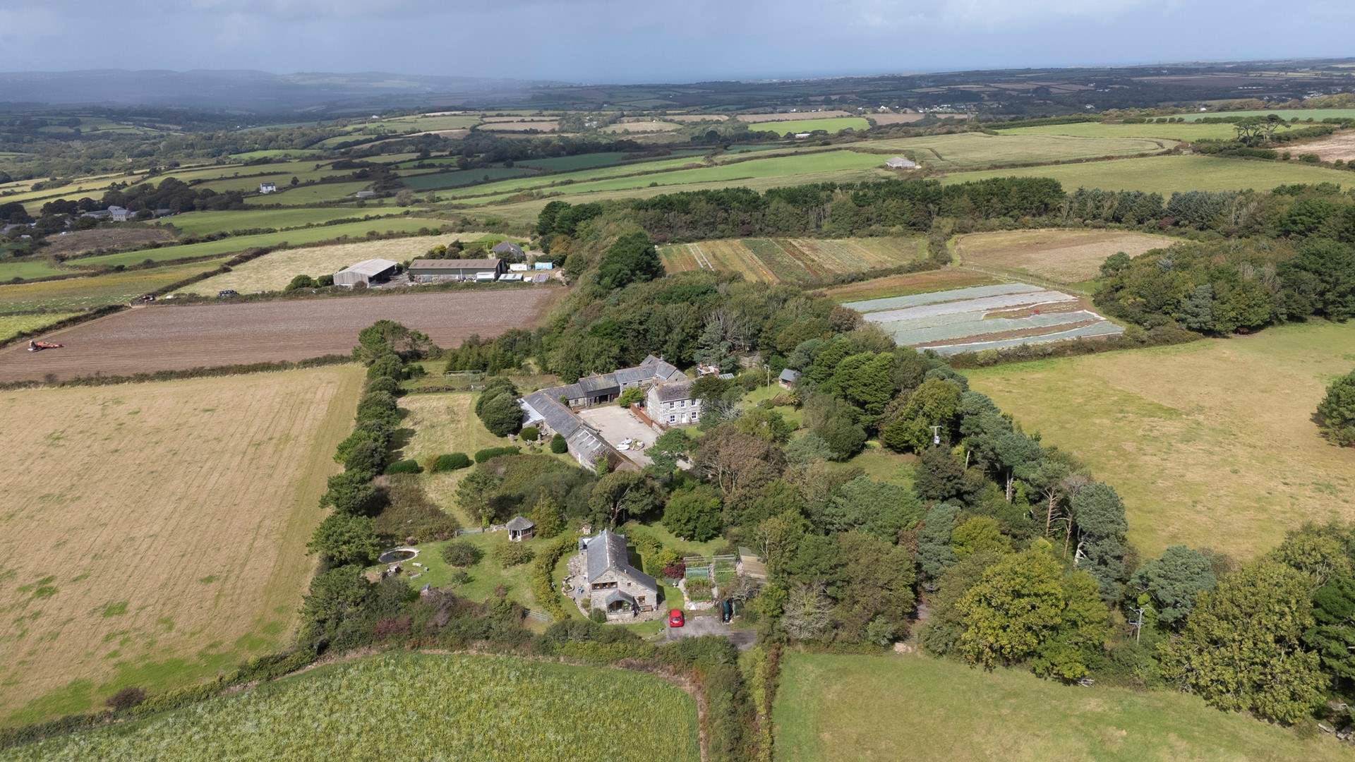 An Aerial view of this stunning location.