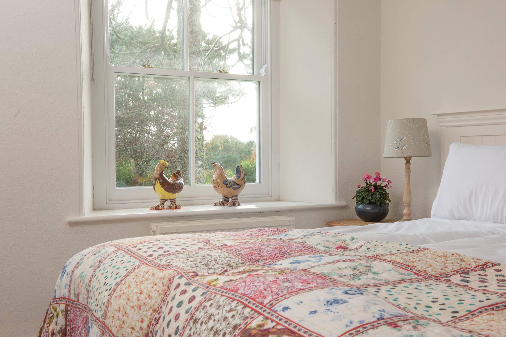 You will find an abundance of original pottery throughout the home, thrown by the very creative owners.