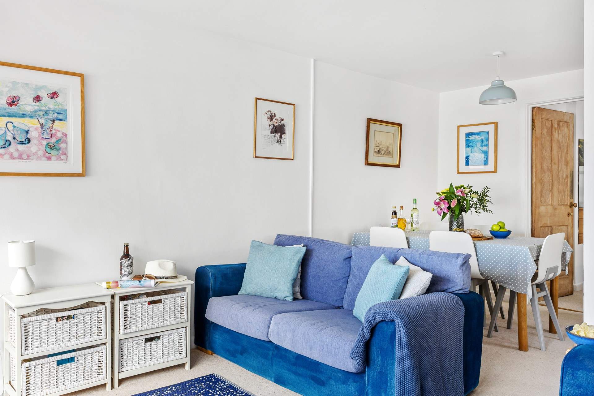 The cuddle chairs are cosy and comfortable.