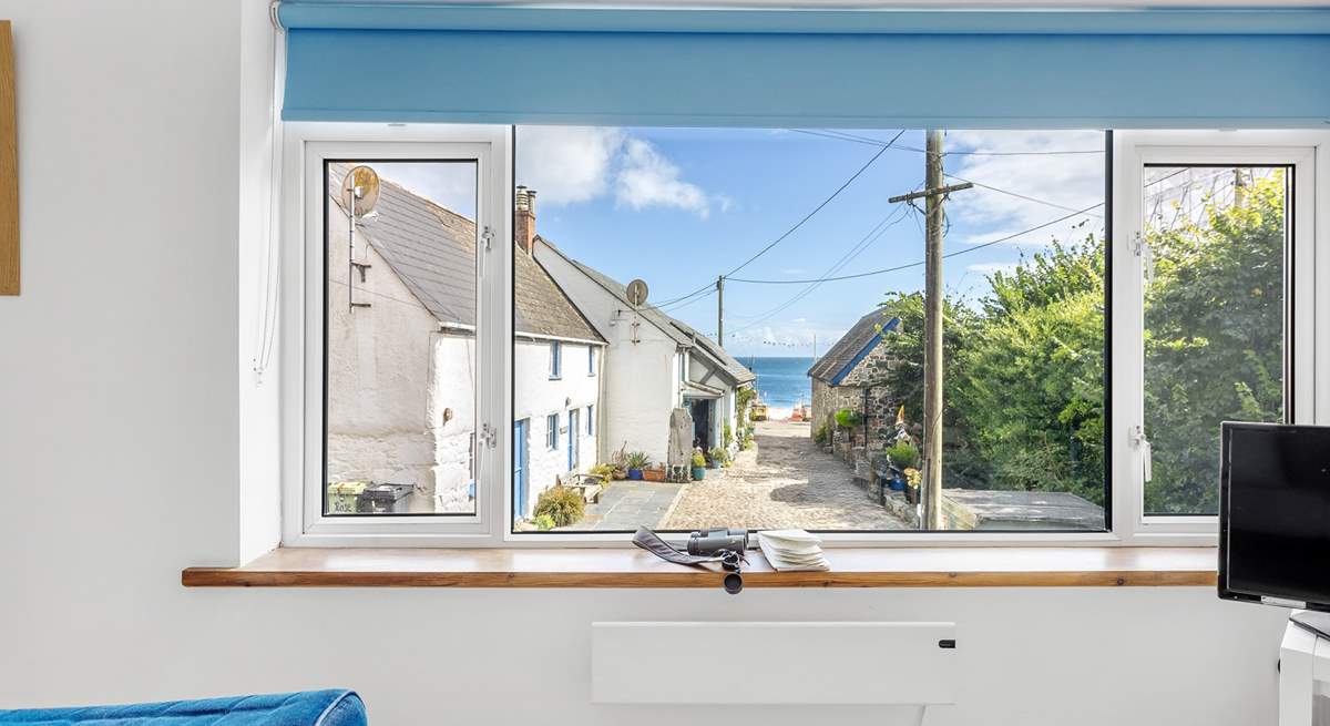 Step outside Tea By The Sea and enjoy this wonderful view.