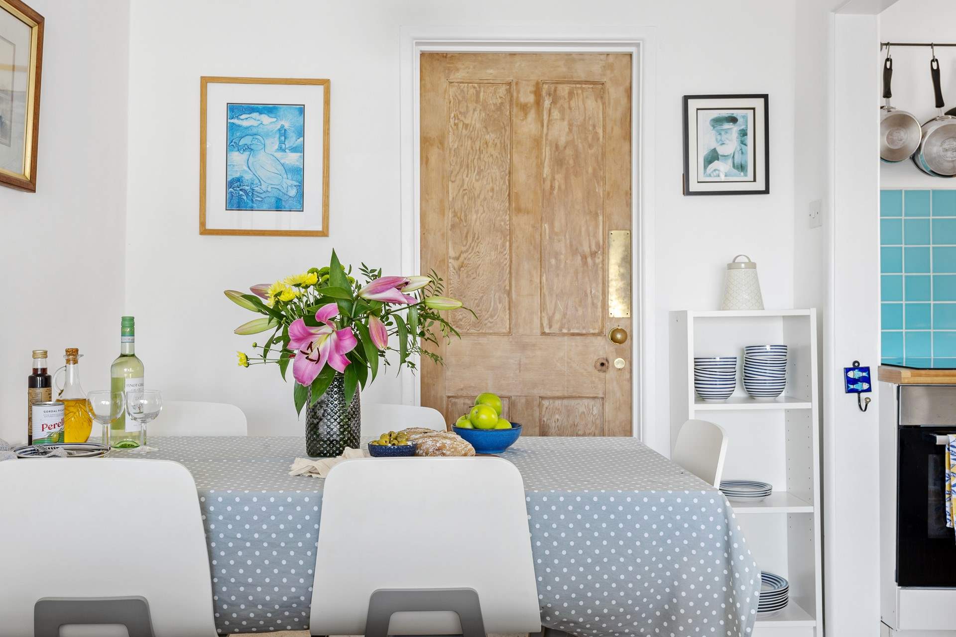 A bijou apartment for a family of five.