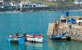 The pretty harbour at Coverack.  - Thumbnail Image
