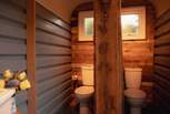 Housing two WCs and two sinks.