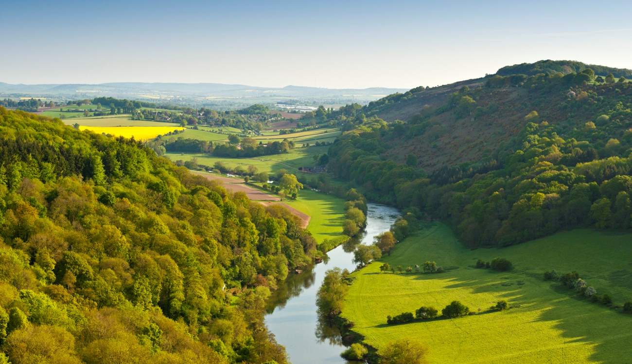 The verdant landscapes of Herefordshire are breathtaking.