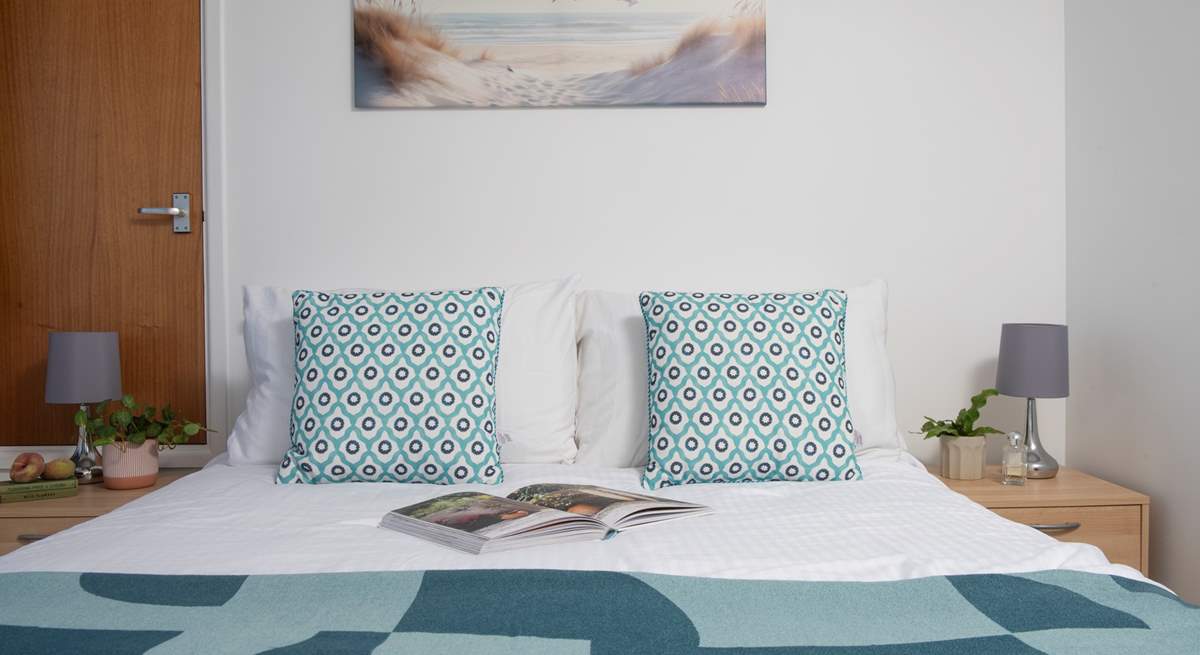 Start your day feeling refreshed in this cosy bedroom.