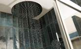 Start your day refreshed in this stylish bathroom. - Thumbnail Image