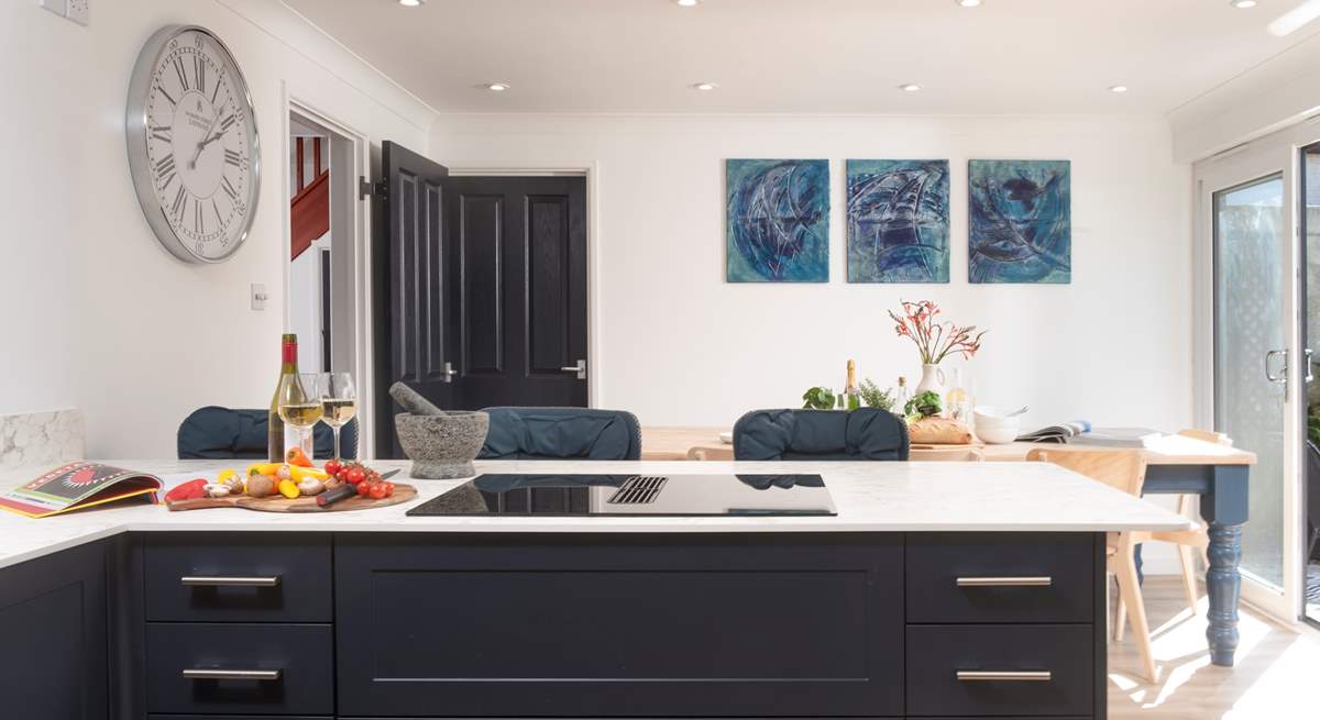 Sleek and stylish ready for cooking and entertaining.