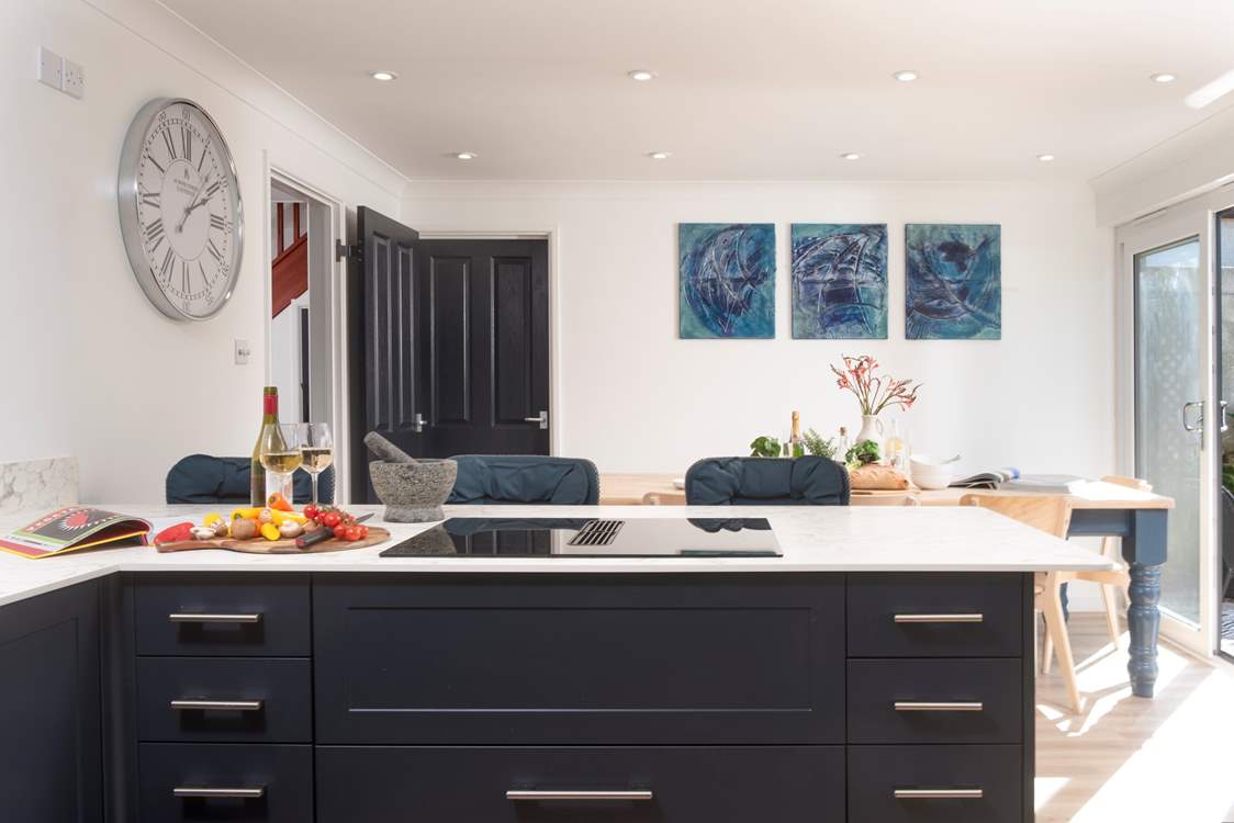 Sleek and stylish ready for cooking and entertaining.