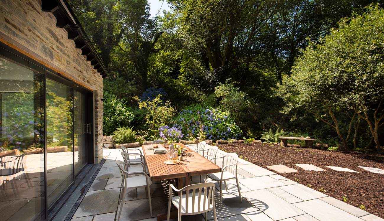 Pull up a chair and enjoy al fresco meals at Old Mill Floor.