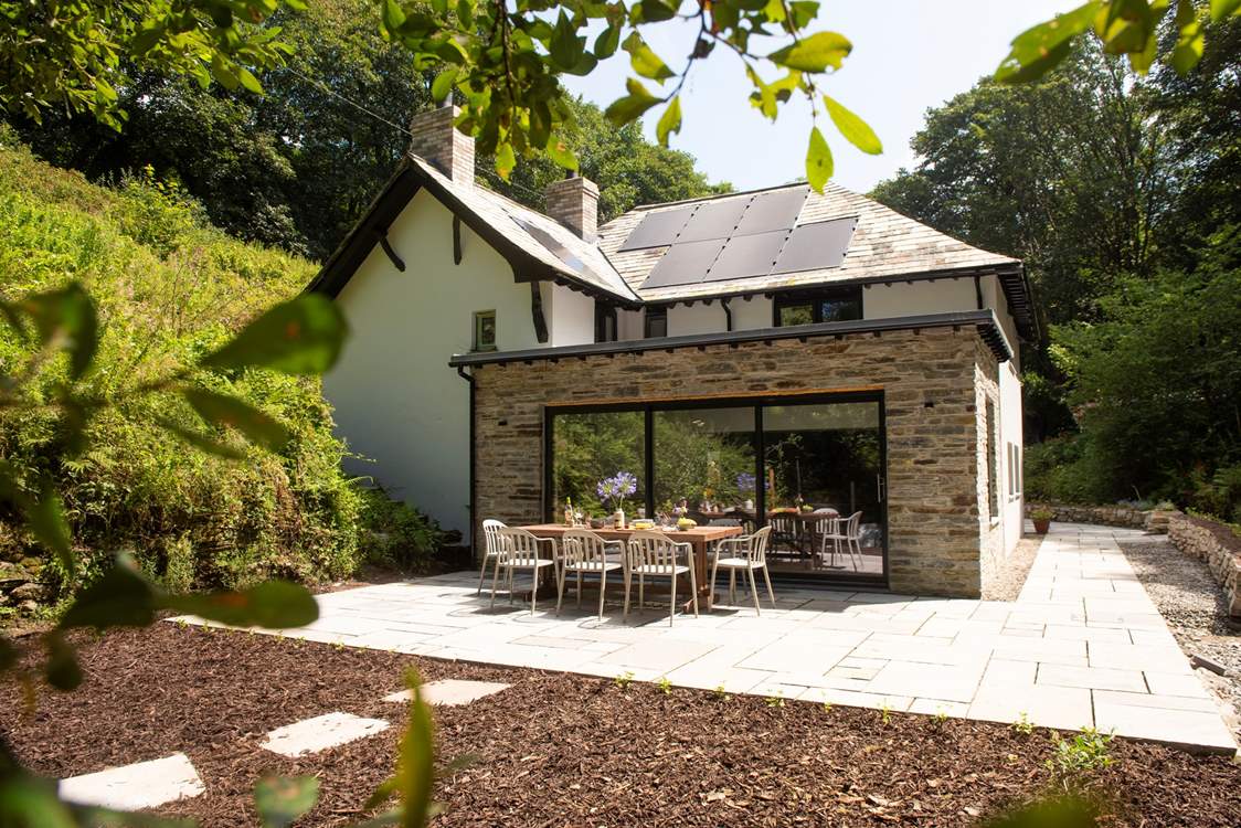 Soak up the sunshine on the terrace.