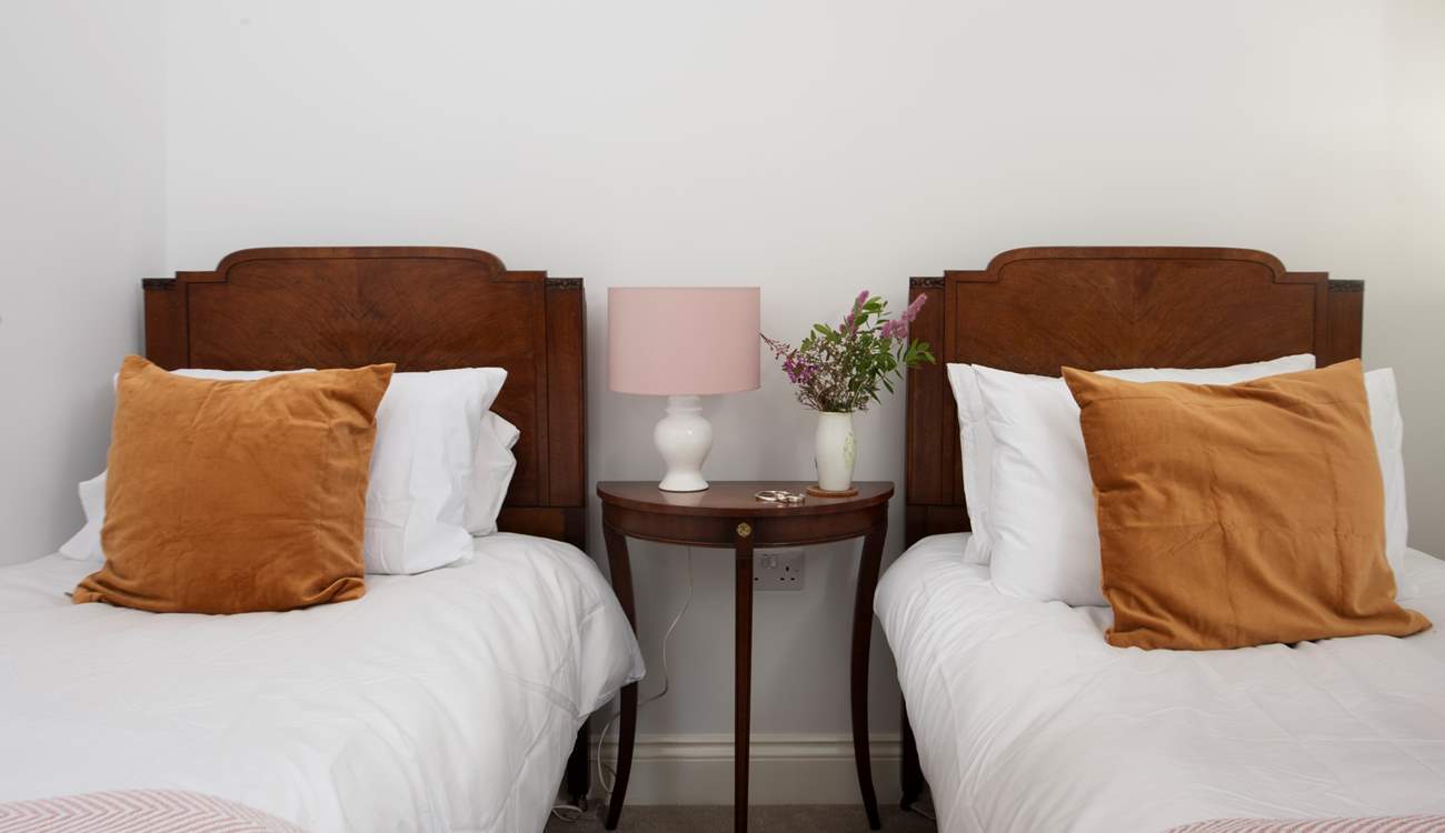 Vintage styling complements the age of the house.