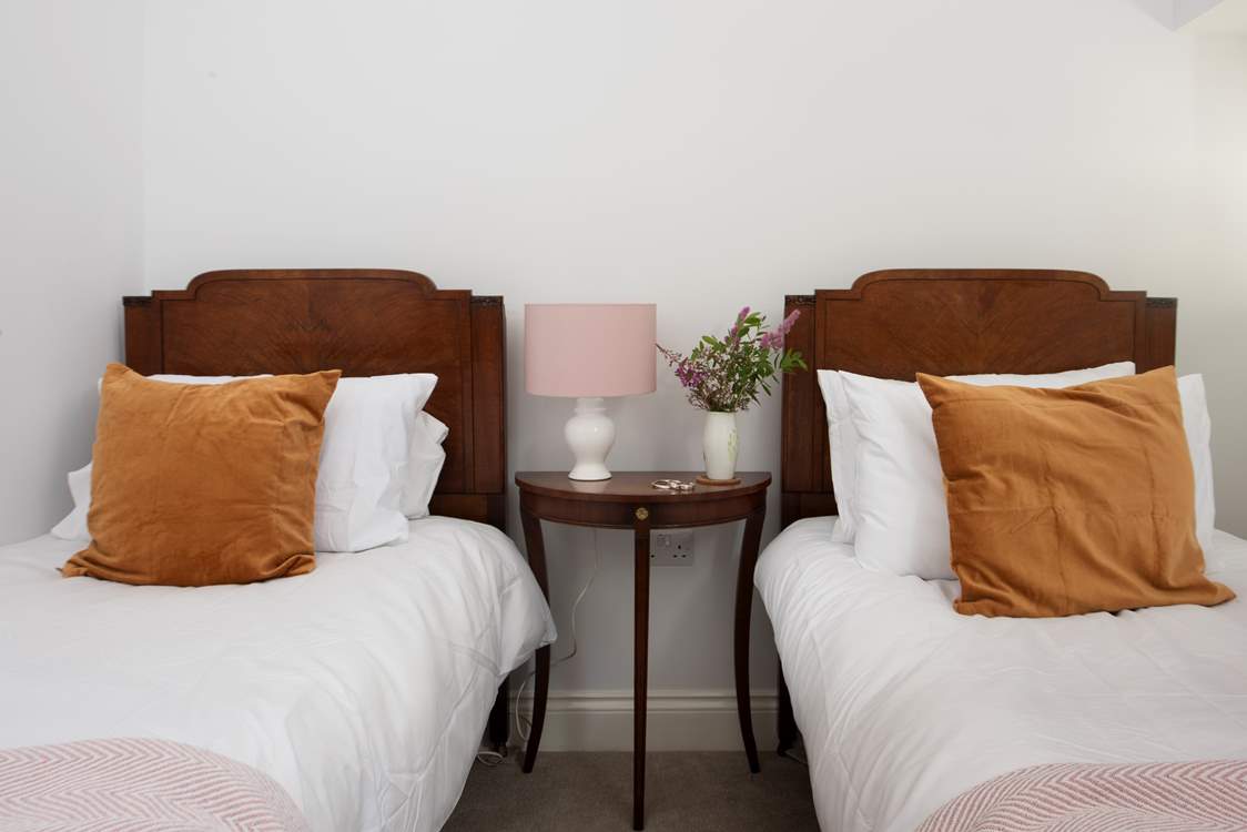 Vintage styling complements the age of the house.