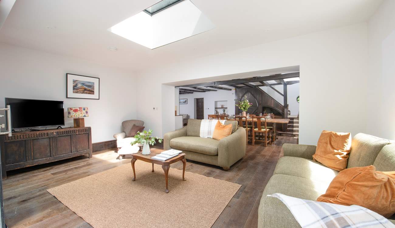 Snuggle up to enjoy a family film together and there's also a separate snug should you want some quiet time.