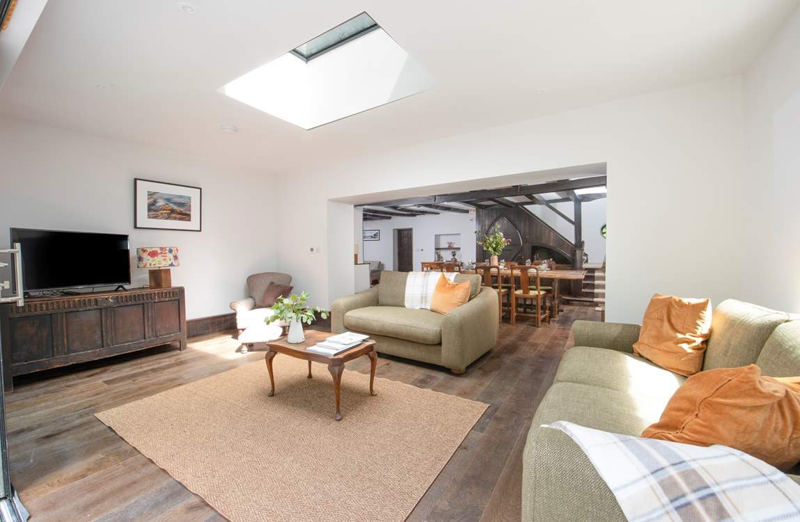Snuggle up to enjoy a family film together and there's also a separate snug should you want some quiet time.