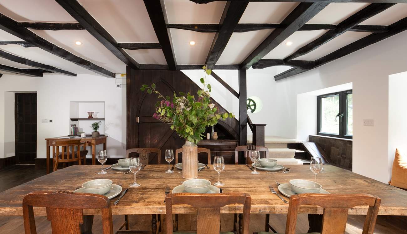 The owners have retained much of the original features.