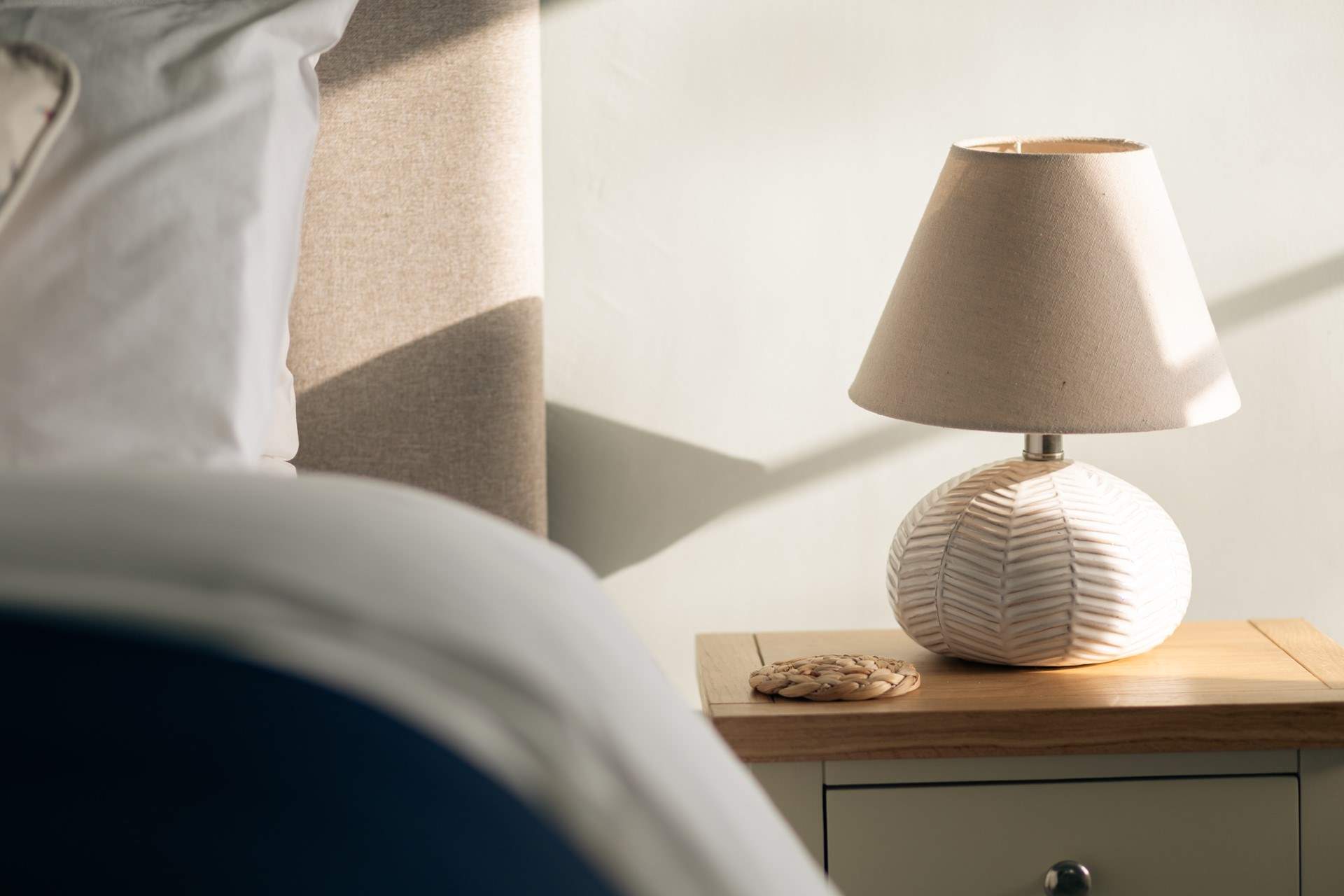 There are stylish furnishings throughout.