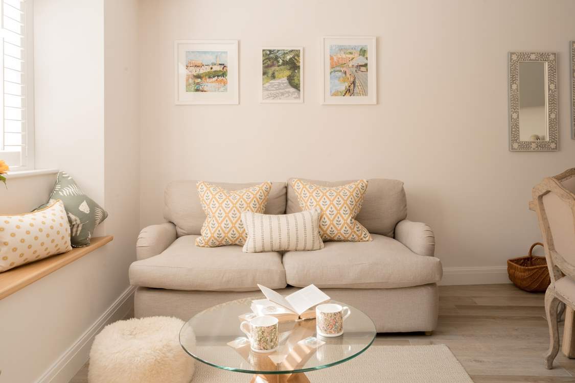 Everywhere you look you will see things to make you smile - why not enjoy a drink on the window seat and watch the world go by...