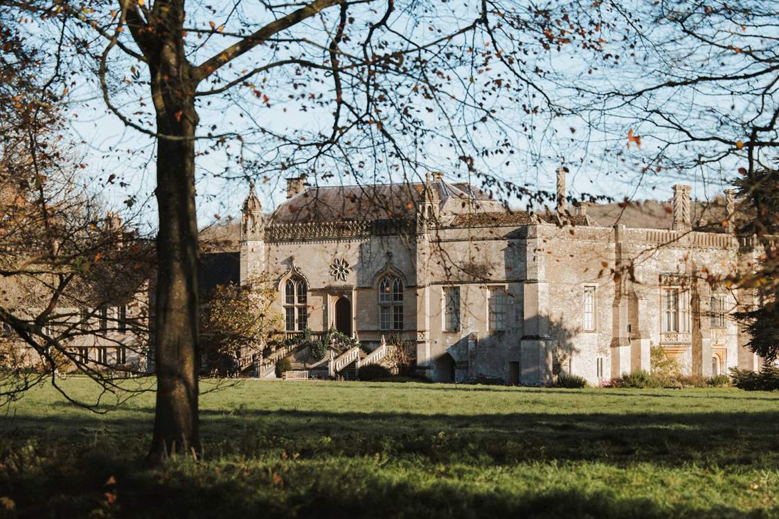 Built in 1232, stunning Lacock Abbey is worth a visit.