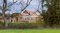 The property is at the end of of a small terrace of converted farm buildings and with its own private garden you will feel wonderfully tucked into the local landscape.