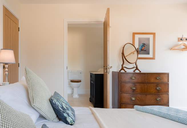 Plenty of storage and a wonderful en suite shower-room.