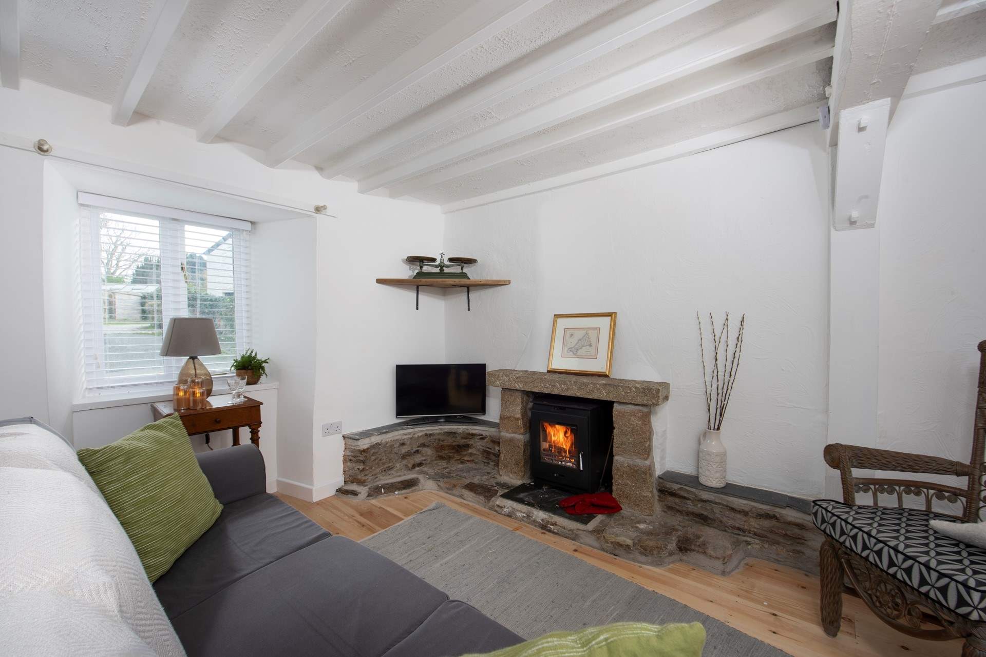 The quaint and cosy sitting-room.