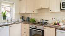 The kitchen has everything you will need including that all-important dishwasher.