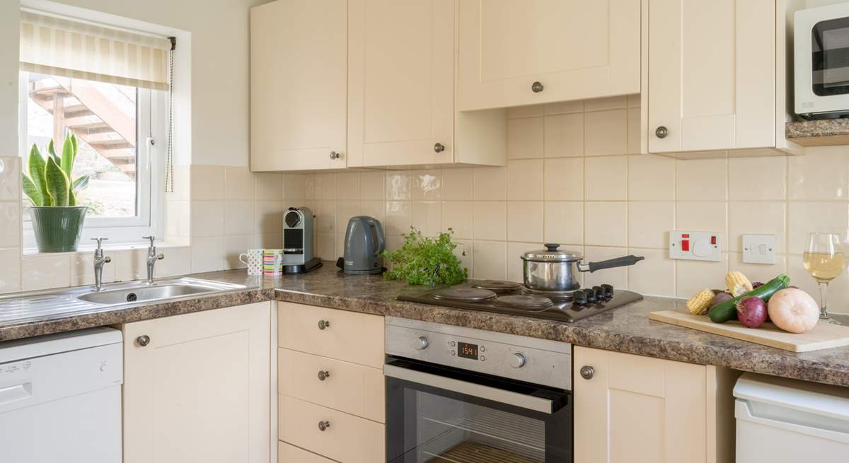 The kitchen has everything you will need including that all-important dishwasher.