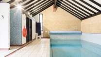 The perfect spot for a family swim - the pool is available to book for exclusive hour-long sessions.