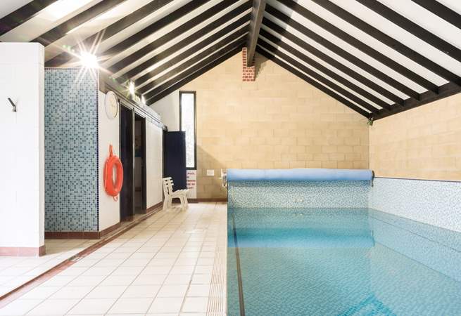 The perfect spot for a family swim - the pool is available to book for exclusive hour-long sessions.