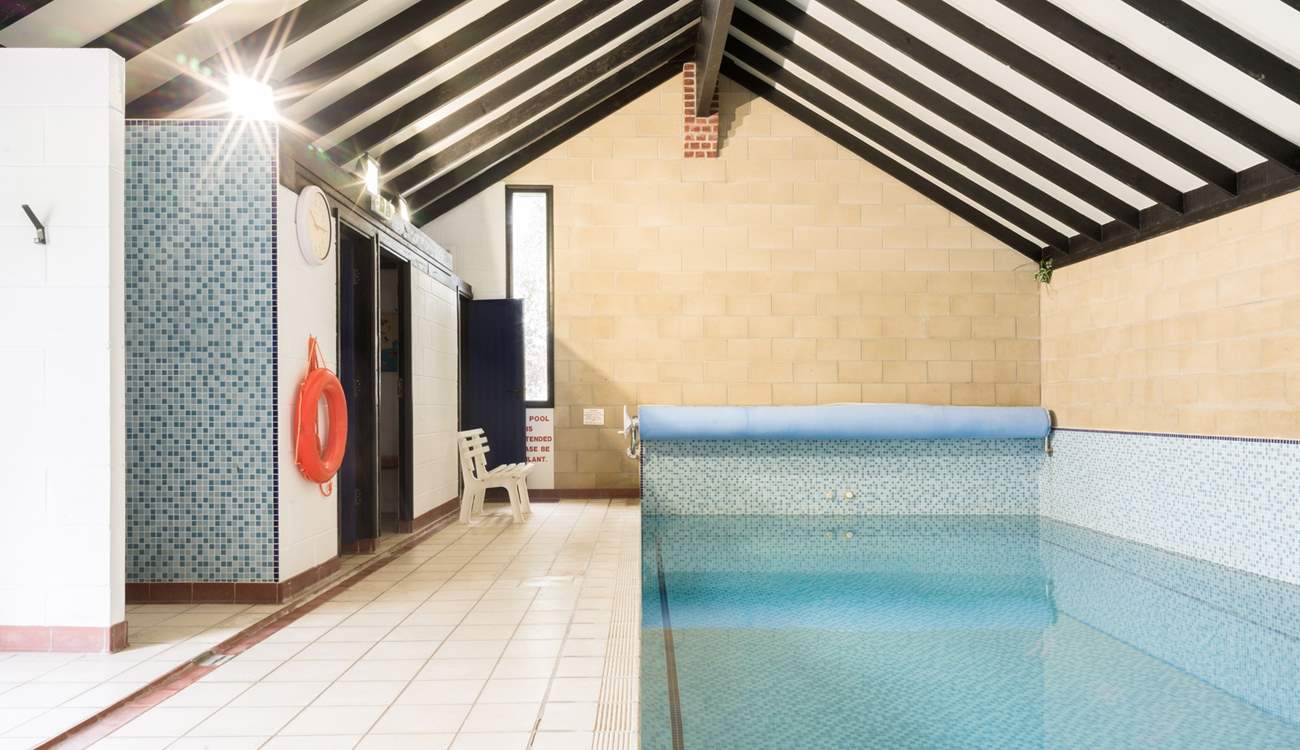The perfect spot for a family swim - the pool is available to book for exclusive hour-long sessions.