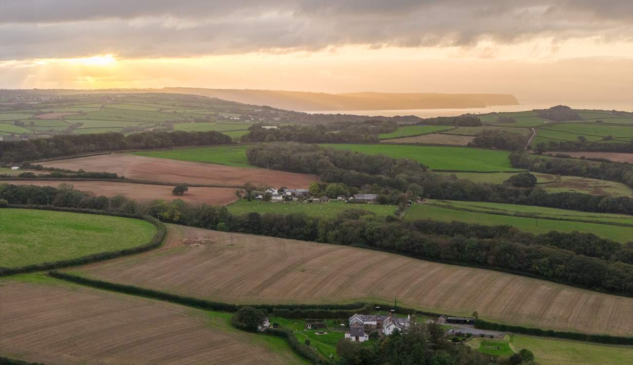 The gorgeous north Devon coast is on your door step.