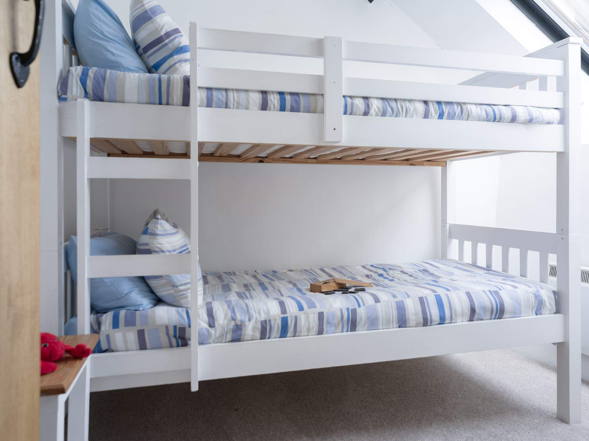 The cute bunk bedroom - perfect for the little ones.