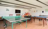 Try your hand at a spot of table-tennis in the shared games-room. - Thumbnail Image