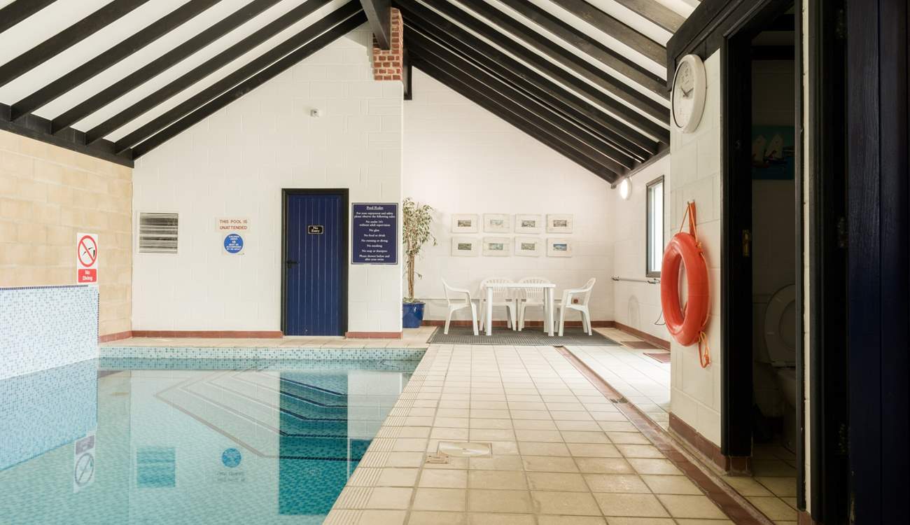 The pool is available to book for exclusive hour long sessions.