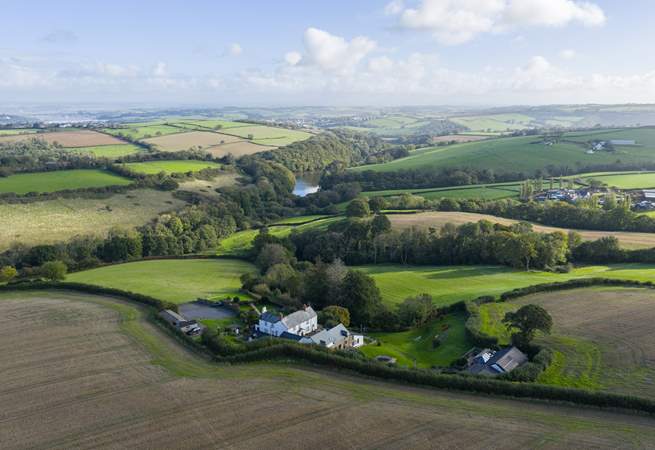 Surrounded by wonderful countryside but only a short drive from the coast.