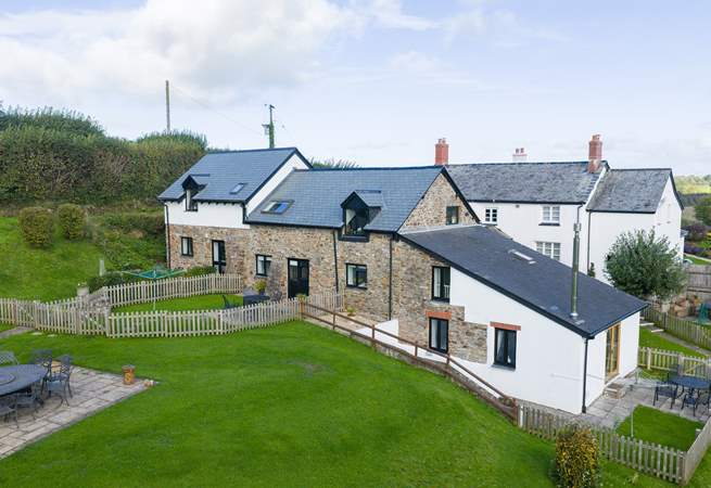 From the back door of this mid-terrace property walk out into your own private garden. There's also a communal garden where your children will make friends with other guests and make long lasting memories.